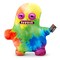 Zuru Fuggler Bigg Fuggs Sir Splodge a Lot Multicolor 18 inches Plush Toy